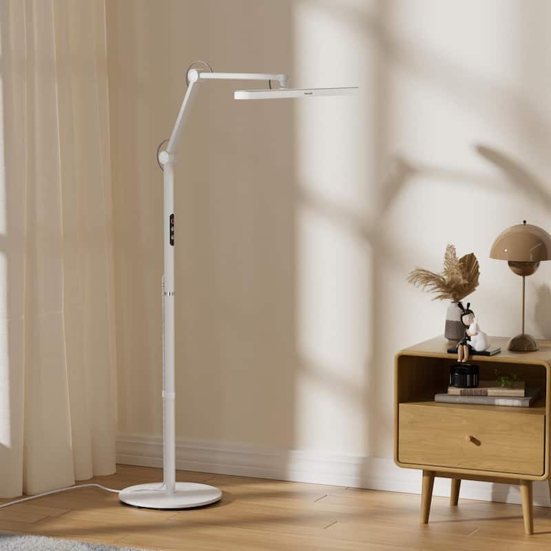 Honeywell Sunturalux™ Eye Caring LED Floor Lamp – 5000K Dimmable, Tall Lampara for Home Office Living Room