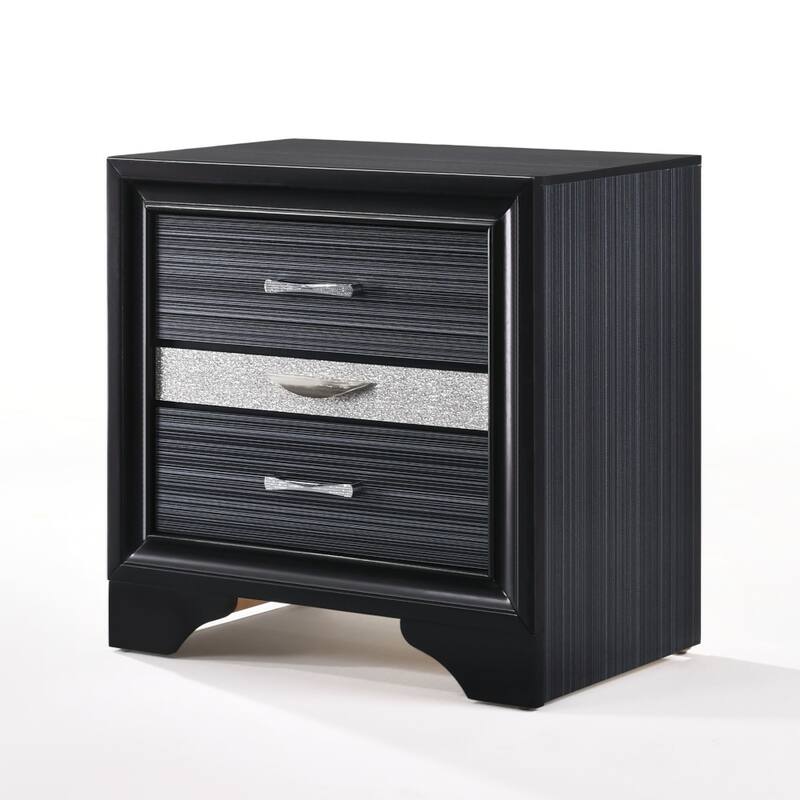 Chic Nightstand with Spacious Drawers and Jewelry Organizer