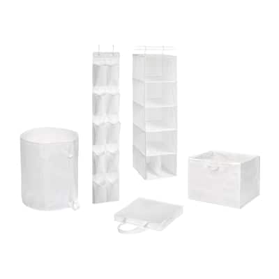 Whitmor Closet Storage 5 Pc Set