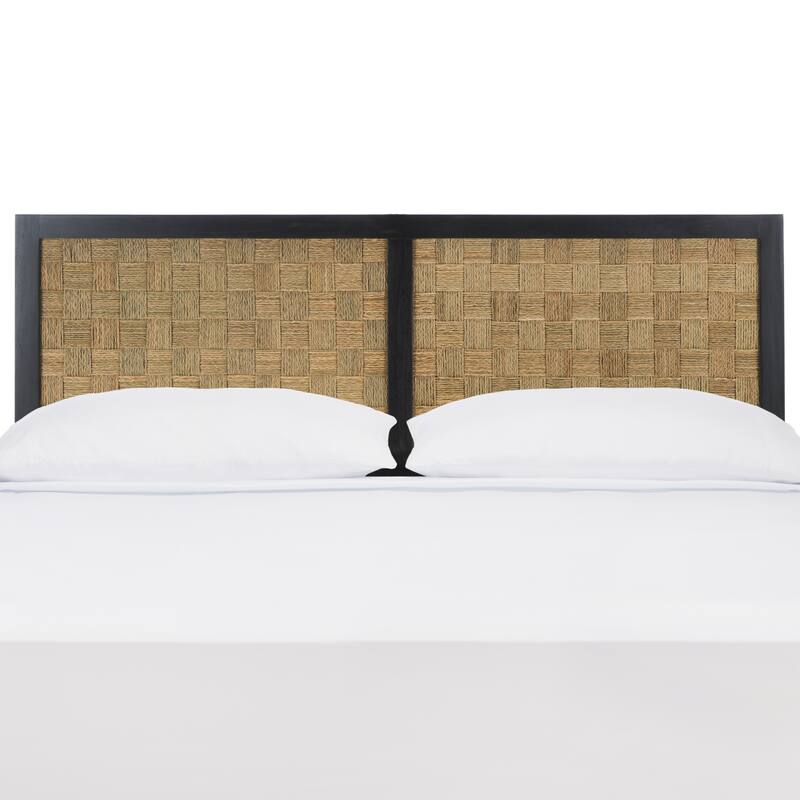 SAFAVIEH Home Halvor Natural Rattan Headboard