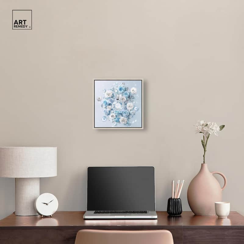 Sparkling Floral Perfume II Canvas by Art Remedy