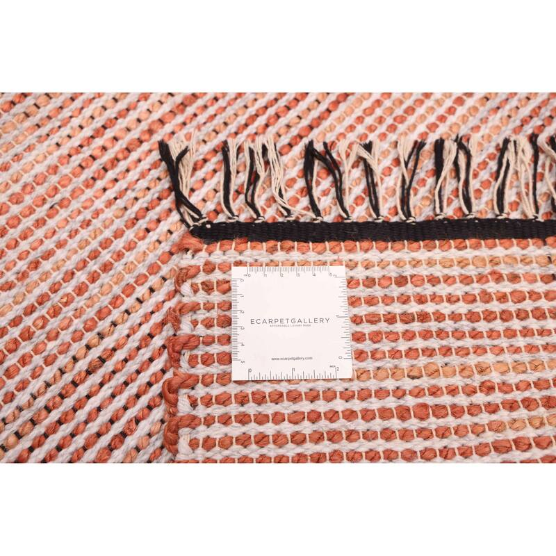 ECARPETGALLERY Braid weave Sienna Dark Copper Rug - 5'3 x 7'6