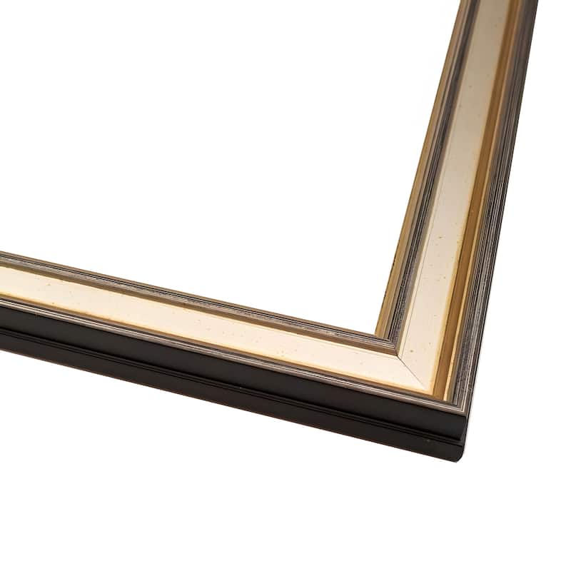 10x55 Frame Gold Solid Wood Shadow Box Width 1.5 Inches | Interior Frame Depth 2 3/8 Inches
