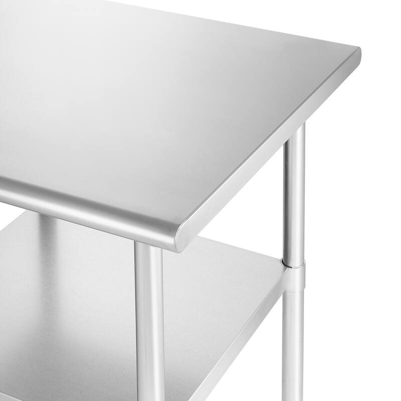 30 x 30in NSF Stainless Steel Prep and Work Table