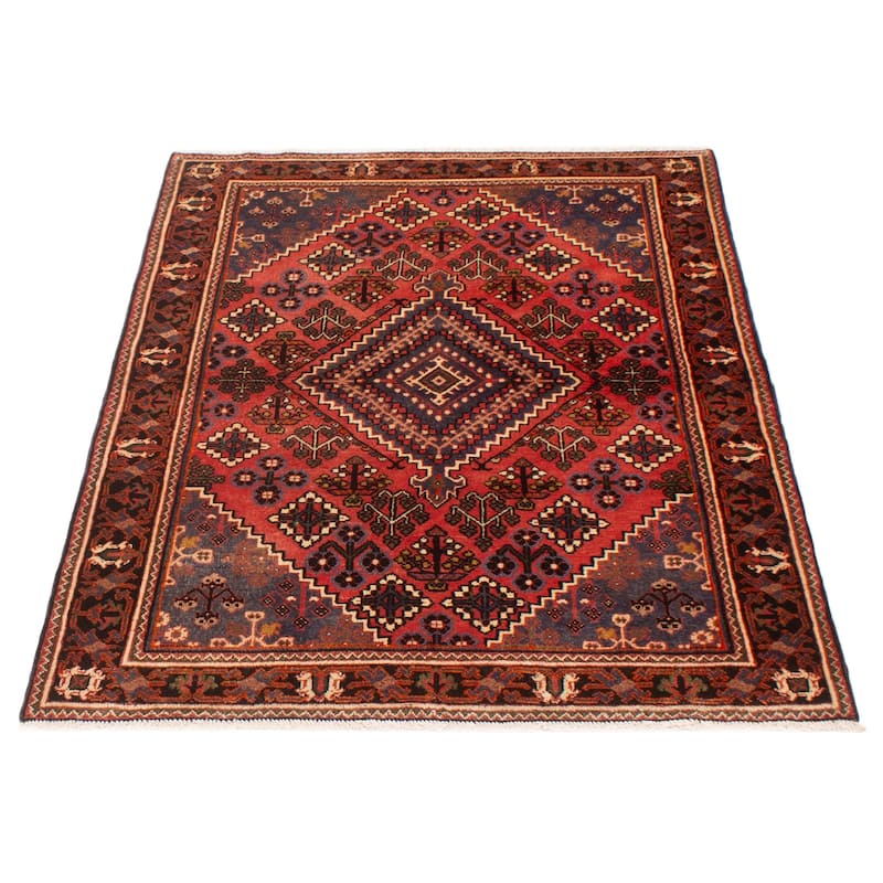 ECARPETGALLERY Hand-knotted Konya Anatolian Copper Wool Rug - 4'5 x 6'8