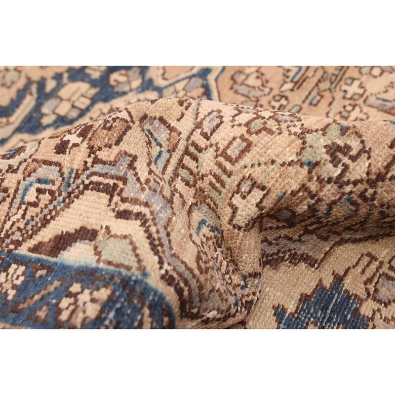 ECARPETGALLERY Hand-knotted Antalya Vintage Tan Wool Rug - 3'11 x 6'4