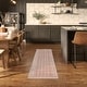 preview thumbnail 101 of 113, Nourison Nordic Indoor only Geometric Area Rug 2' x 6' - Brick/Ivory - Runner