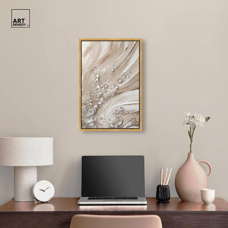 Viscous Veils III Canvas by Art Remedy