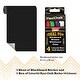 preview thumbnail 2 of 5, Walplus Blackboard Chalkboard Wall Stickers 79 inches Peel & Stick with Flexichalk Marker Bright Color Liquid Chalks Pen