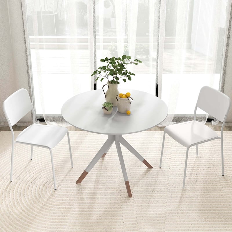 Costway Modern Dining Chairs Set of 4 with Tilted Backrest & Sturdy - See Details