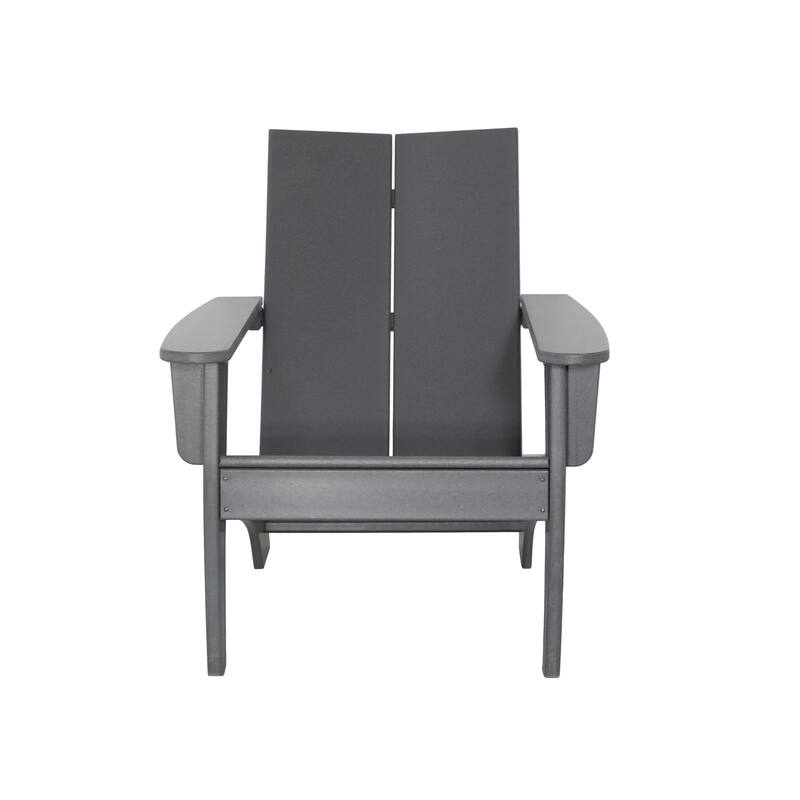 Kamas Outdoor Patio Modern Adirondack Chair