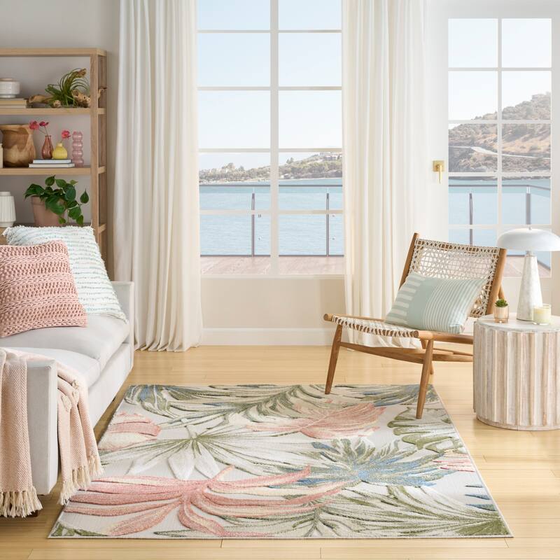 Nourison Aloha Indoor/Outdoor Nature Area Rug