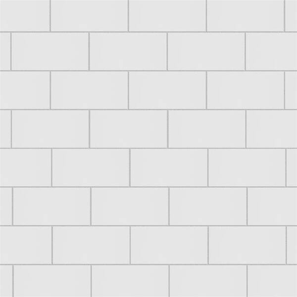 Shop Somertile 3 X 6 Inch Crown Heights Glossy White Ceramic Wall Tile 44 Tiles 6 03 Sqft Overstock 31431515