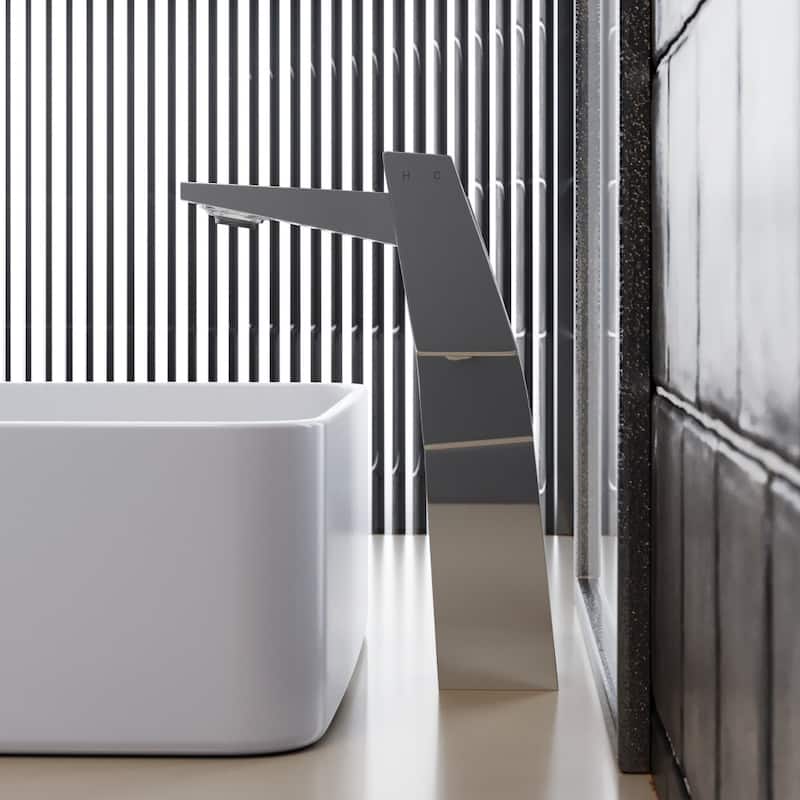 Carré 9 Single Handle Bathroom Faucet