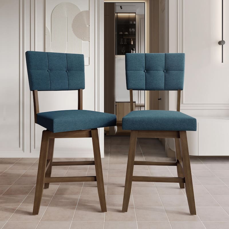 CraftPorch Modern Swivel Counter Chairs