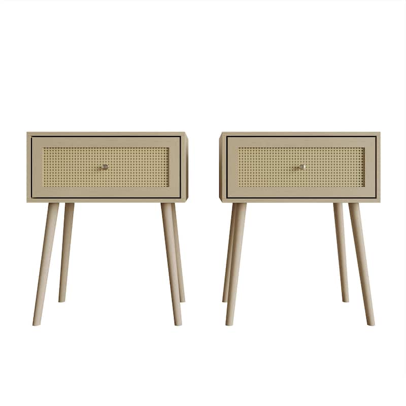 CraftPorch Sophisticated Wall Bed with 2 Nightstand