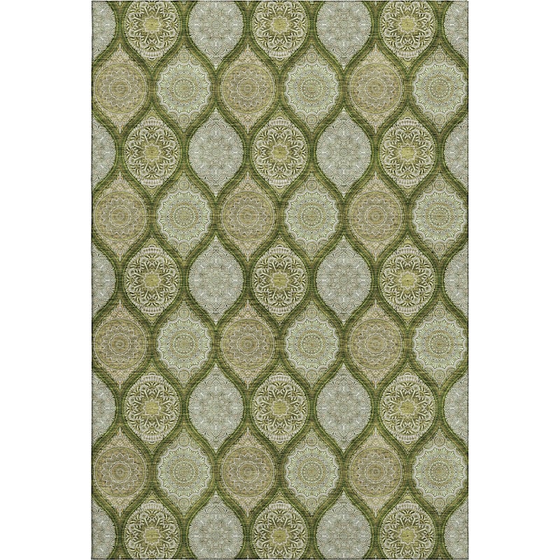 Premium Washable Super Soft Boho Mosaic Mayfield Rug