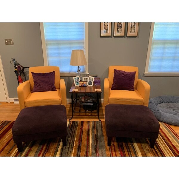 Carson Carrington Keflavik Mustard Yellow Mid-century Accent ...