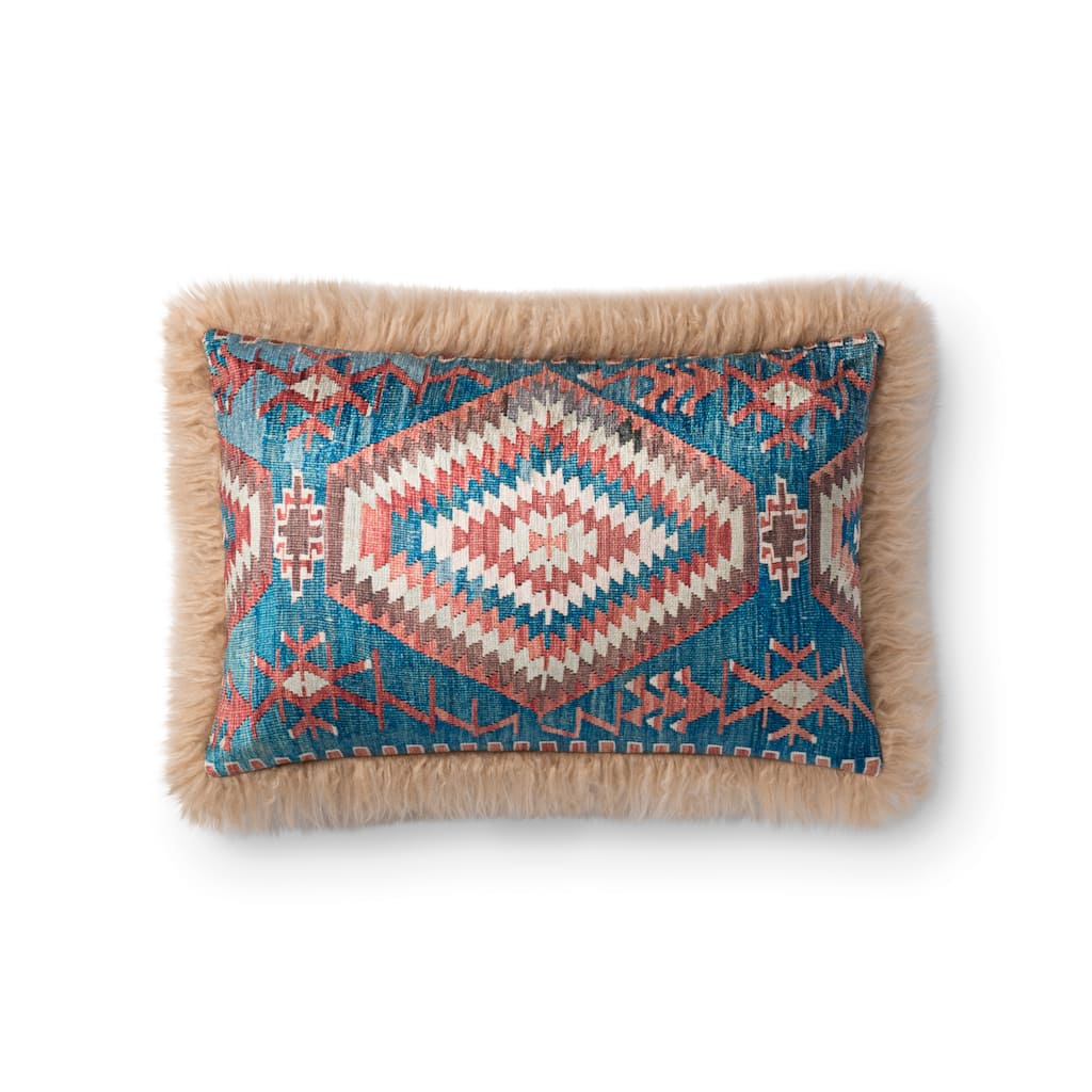 Alexander Home Karthi Southwestern Fur Faux Pillow