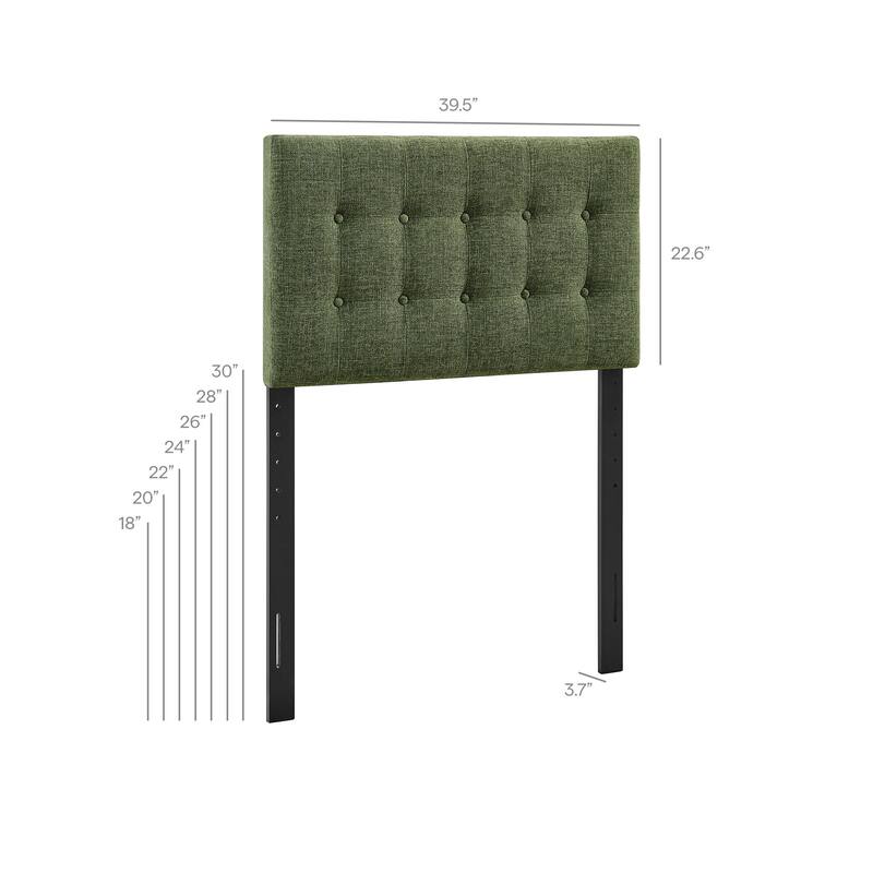 Emily Upholstered Fabric Headboard