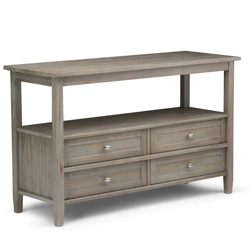 WYNDENHALL Norfolk Wood Transitional Sofa Table - 48 Inches wide