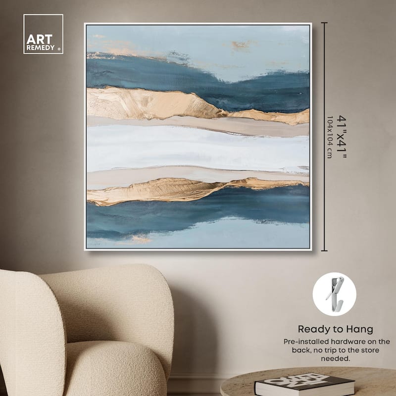 Crystalline Depths I Canvas by Art Remedy