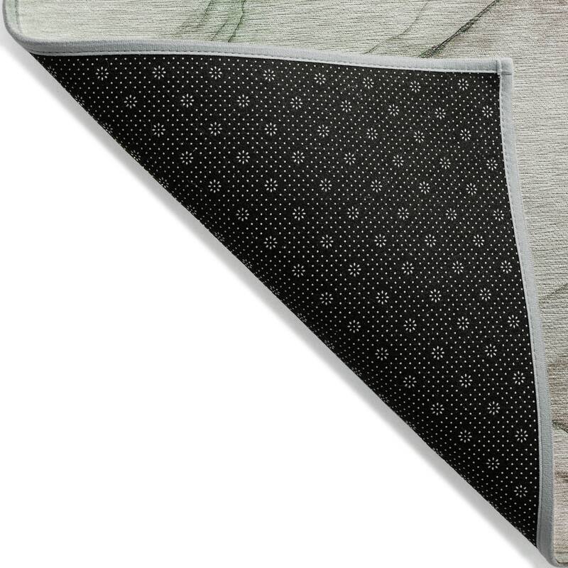 Alfito Contemporary Abstract Weather Resistant Blended Style Outdoor Rug - 8' X 10'