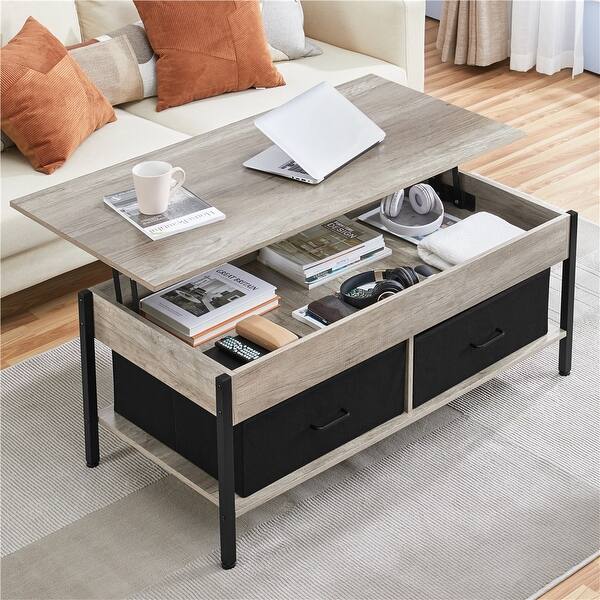 Yaheetech Lift Coffee Table with Hidden Compartment for Living Room Overstock 35443786