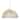 Thad 1-Light Natural Woven Rattan Dome Pendant - 24.5L x 24.5W x 14.5H