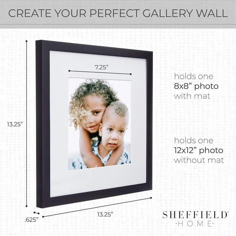 Sheffield Home 9 Piece Gallery Wall Frame Set,