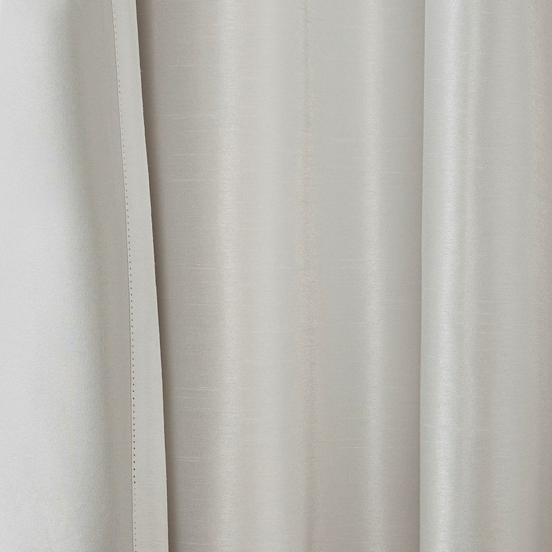 Twist Tab Total Blackout Window Curtain Panel 50x95" Blackout - White