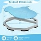 preview thumbnail 3 of 8, Costway Kids Sensory Swivel Chair with Non-Slip Metal Base for - See Details