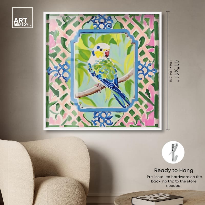 Garden Gate II Shadowbox by Art Remedy