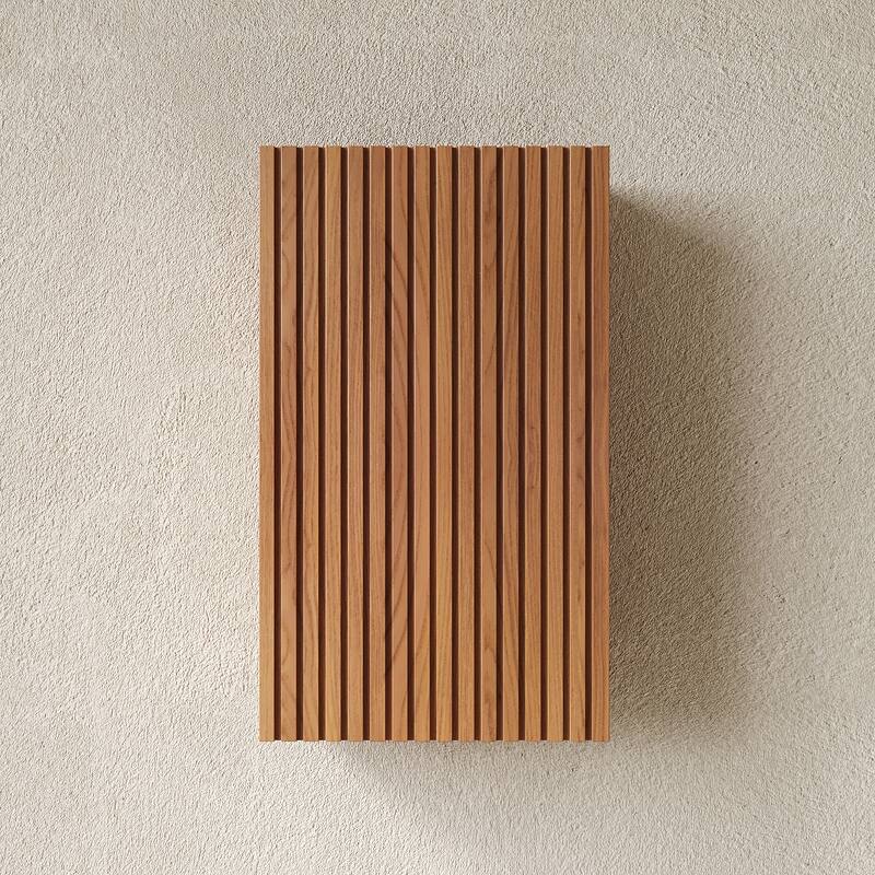 23" Tall Bathroom Wall Mounted Cabinet, Narrow Storage Cabinet with Door, Suitable for Small Spaces Such as Corners