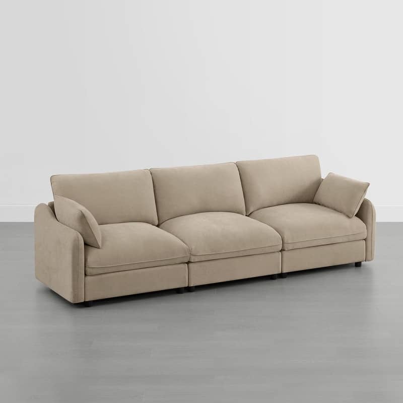 Spruce & Spring Oversized Cloud Modular Sectional Couches for Living Room