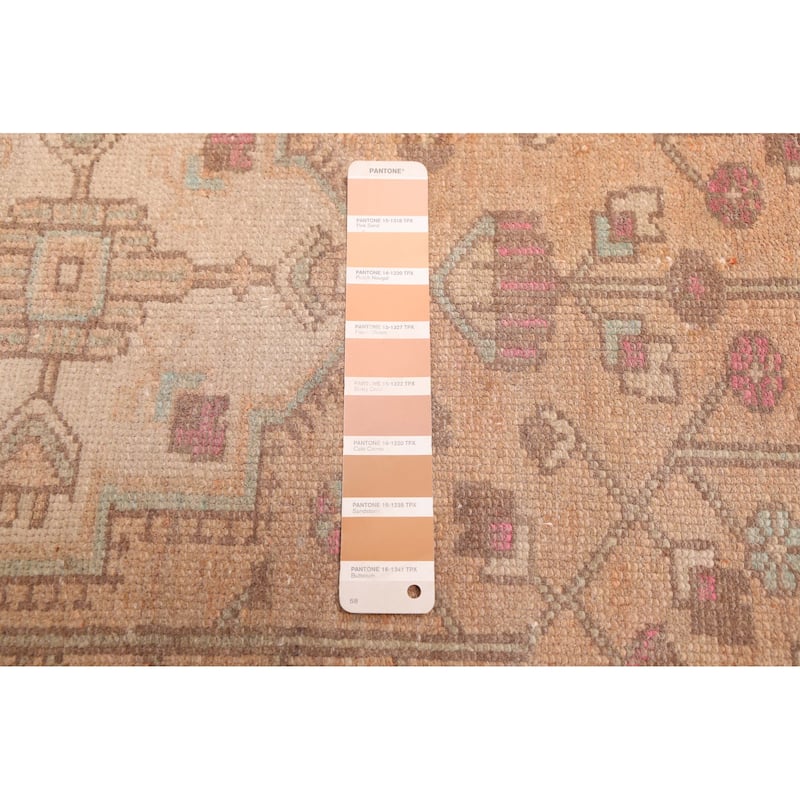 ECARPETGALLERY Hand-knotted Antalya Vintage Copper Wool Rug - 2'5 x 3'11