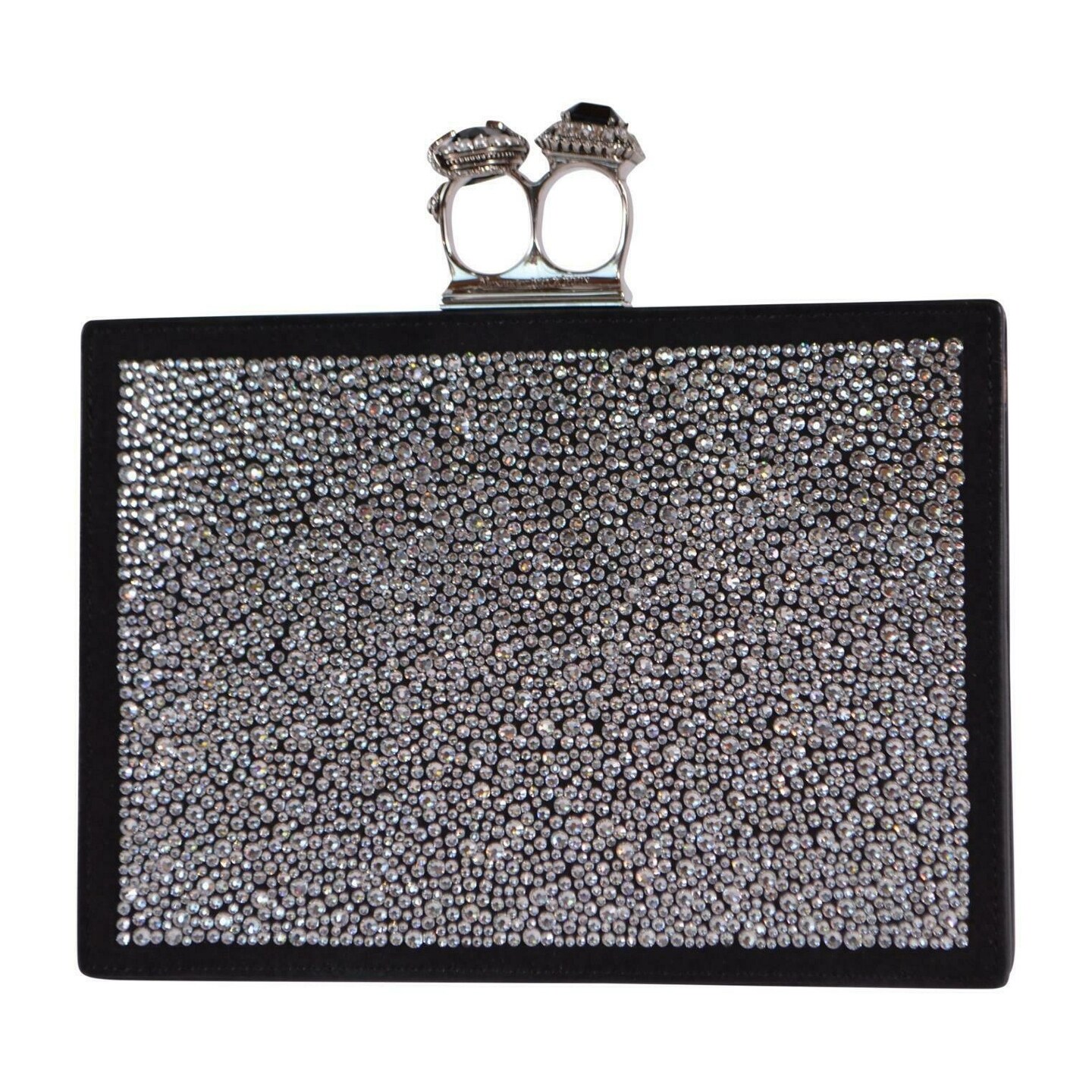 embellished clutch bag
