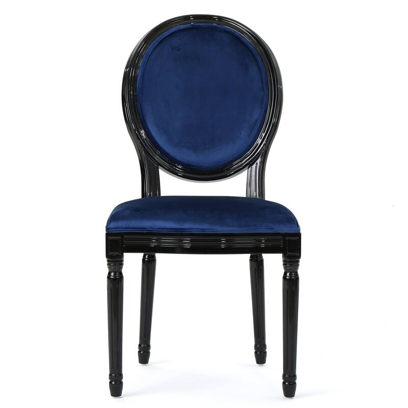 Phinnaeus Contemporary Velvet Dining Chairs (Set of 2) by Christopher Knight Home