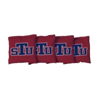 St. Thomas Bobcats Red Cornhole Bags