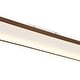 preview thumbnail 8 of 13, Modern Farmhouse Oval Long LED Semi-flush Mount For Kitchen - 38.2 in