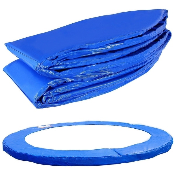 Gymax 12FT Blue Round Safety Trampoline Safety Pad Cover Pad Only. Opens flyout.