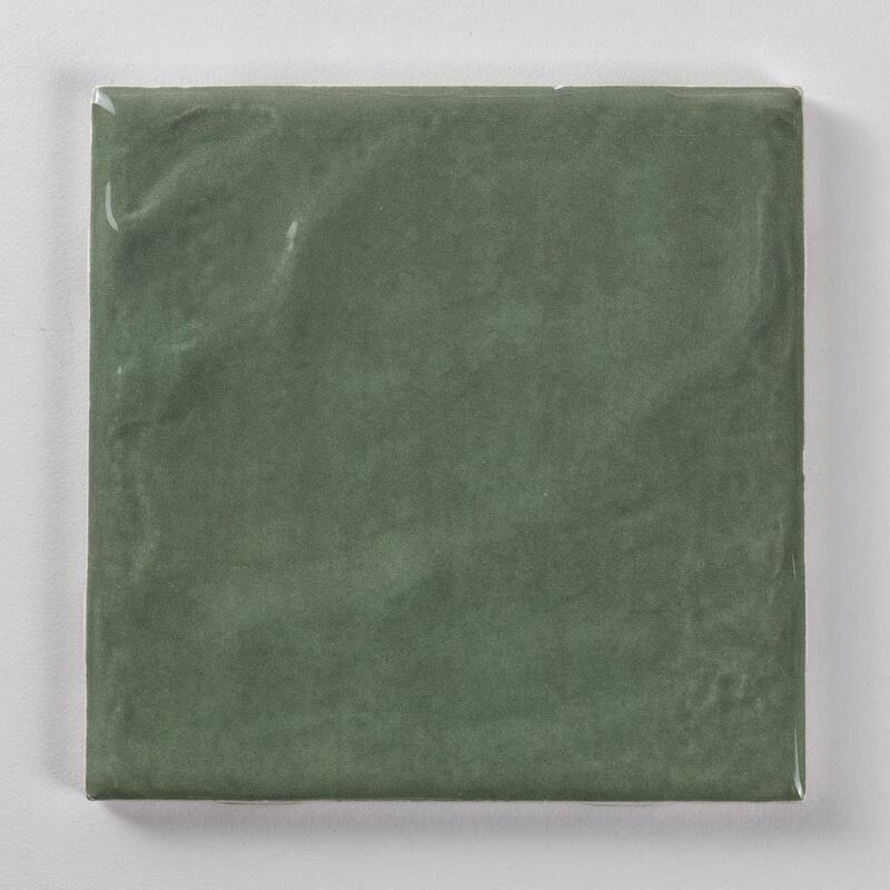 Harvest 4 in. x 4 in. Glazed Ceramic Wall Tile
