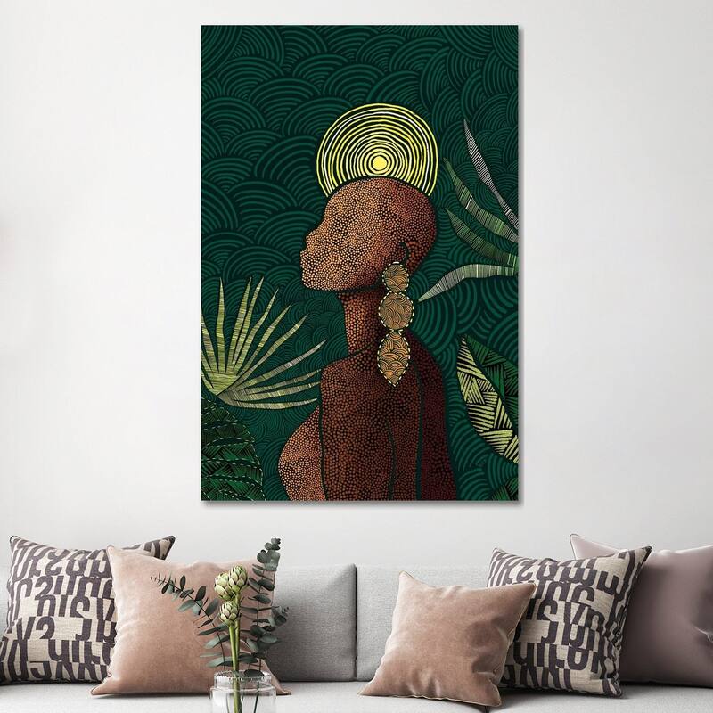 iCanvas "Vea (Teal)" by Bria Nicole Canvas Print