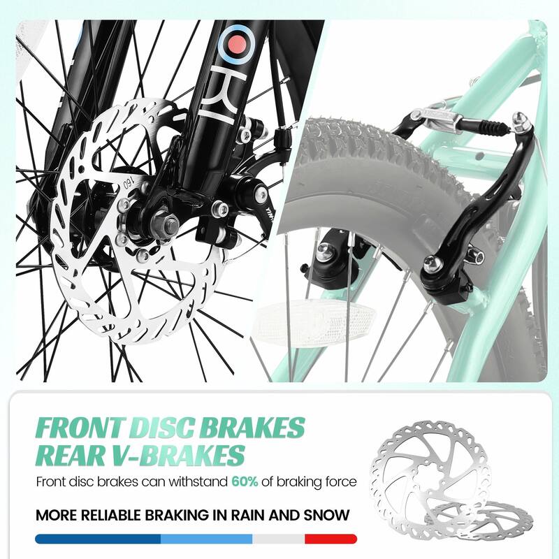 20-Inch Kids' Bike - 7-Speed, Boys & Girls Mountain Bike for Ages 6-12