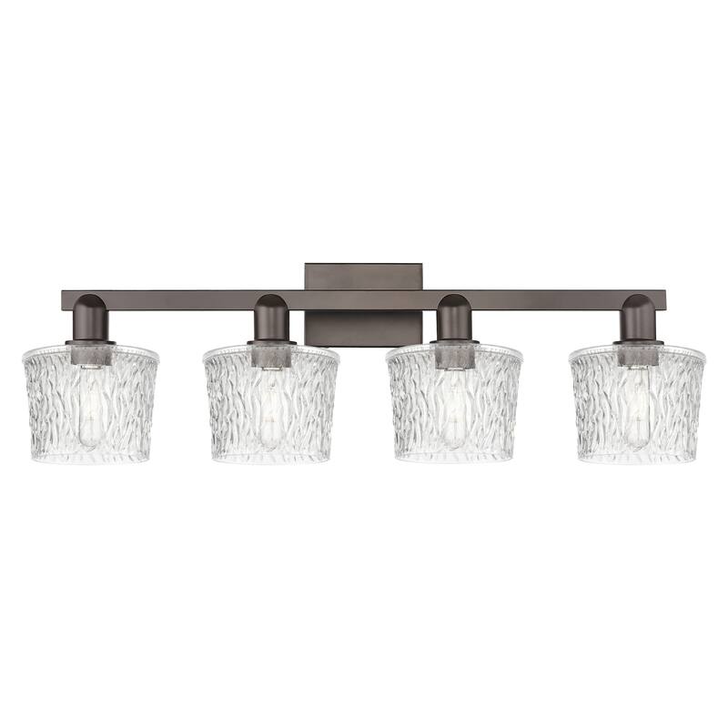Innovations Lighting 716-4W-11-34 Niagara Vanity Niagara 4 Light 34" - Oil Rubbed Bronze / Clear