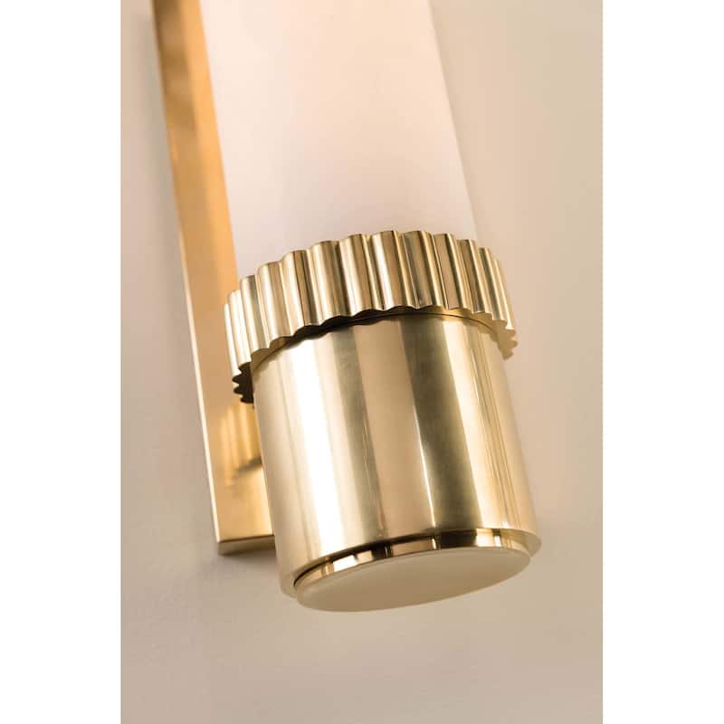 Hudson Valley Lighting Argon Single Light 15" Tall LED Wall Sconce