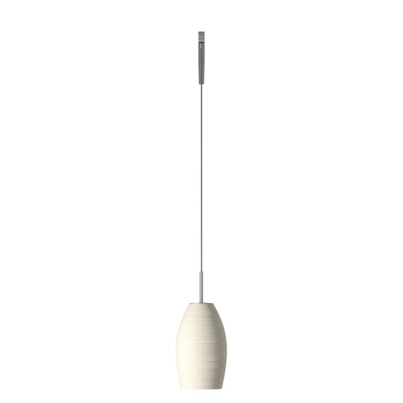 Eglo Batista 3-light Matte Nickel Island Light with White Wiped Glass