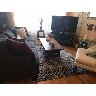 Carbon Loft Enjolras Wood/ Steel Coffee Table