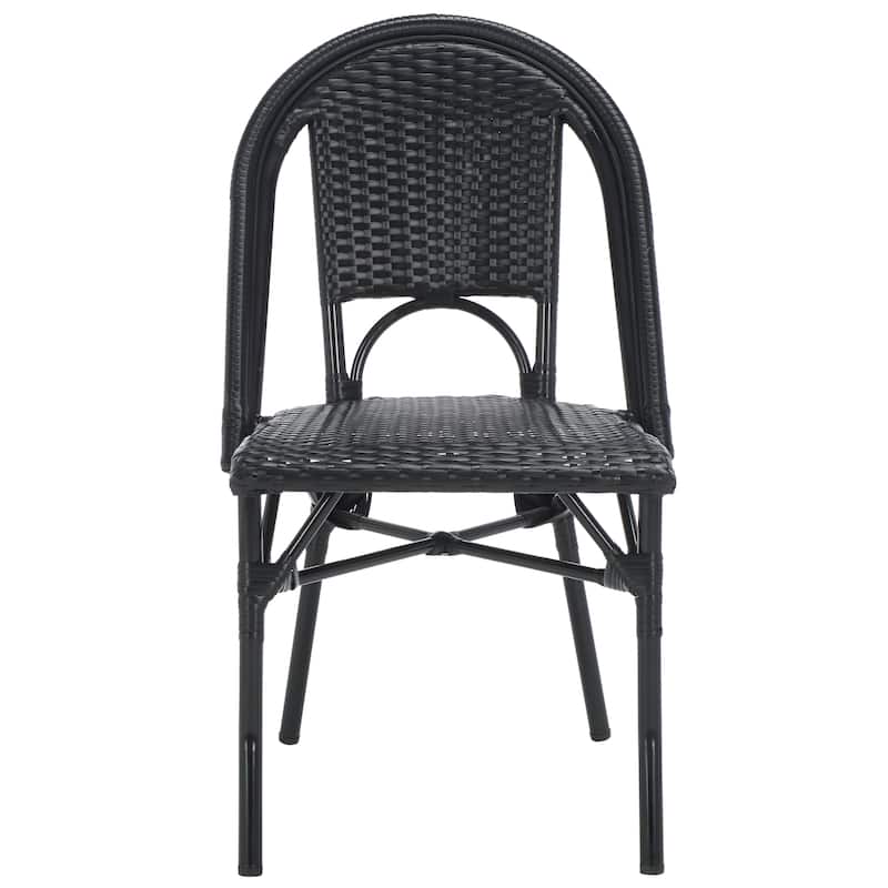SAFAVIEH Outdoor Patio Furniture Torino Side Chair (Set of 2) - 21"W x 20"D x 33"H
