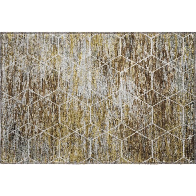 Premium Washable Super Soft Geo Abstract Mayfield Rug